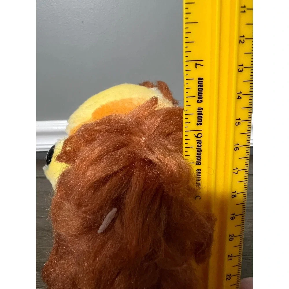 Vintage Lady and the Tramp Plush Dog Yellow Orange Disney‎ Stuffed Animal